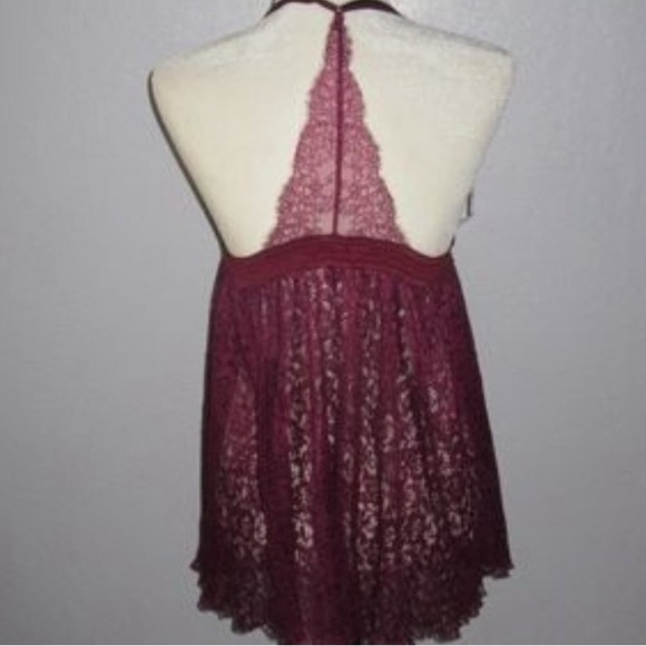 Victoria’s Secret Elegant Lace purple Babydoll size small lingerie - Picture 3 of 8